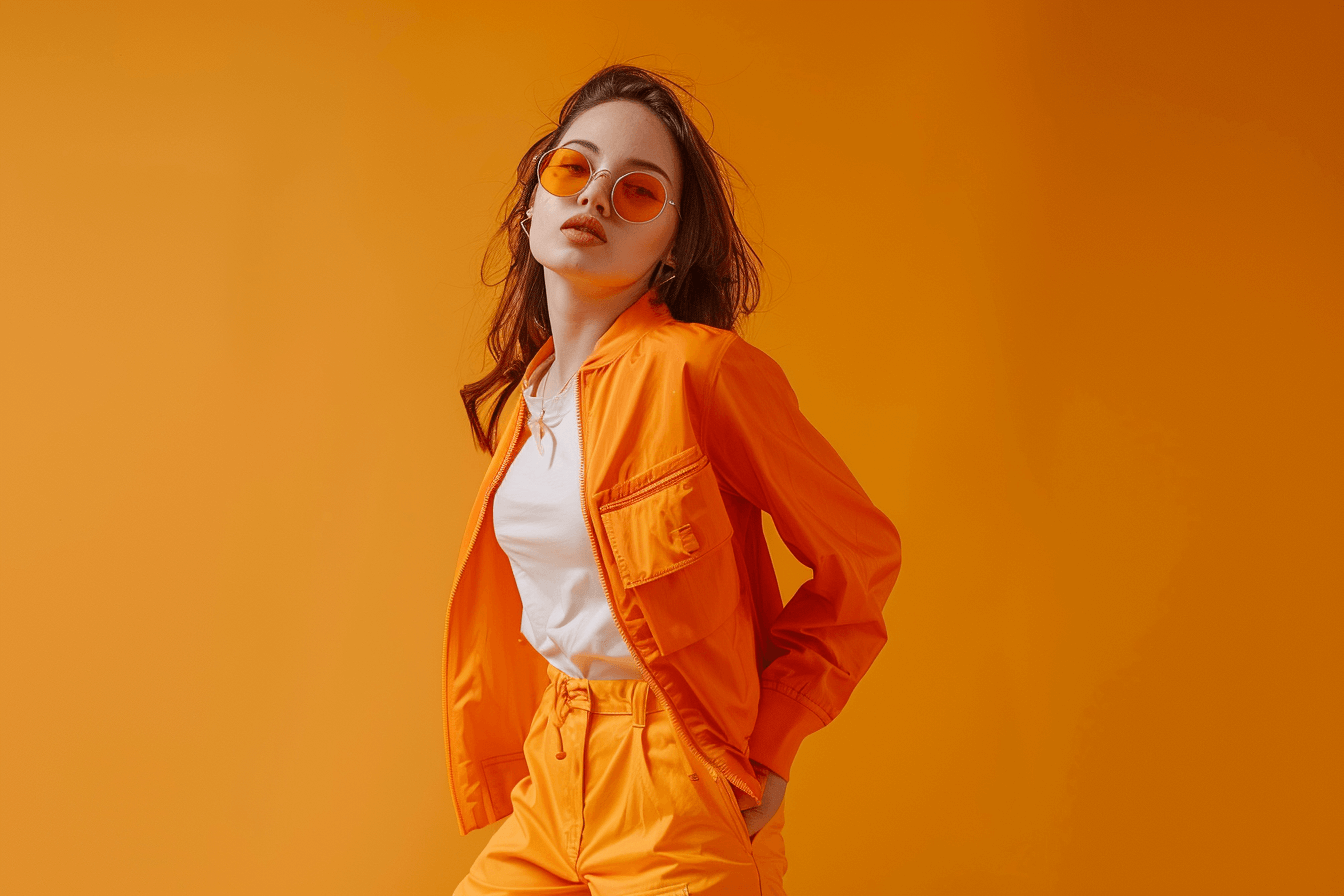 Orange Garment Combinations